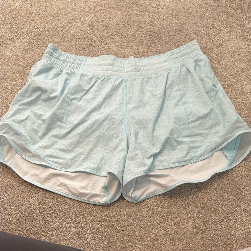 lululemon athletica Light Blue Athletic Shorts